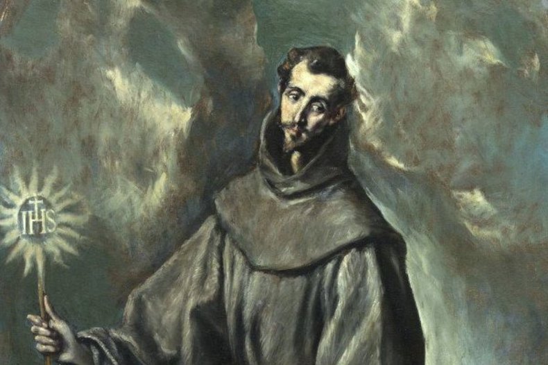 Saint Bernardin par Le Greco, 1603, musée du Prado. / CC0, wikimedia.