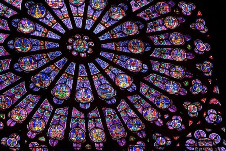 Rosace de la cathédrale Notre-Dame de Paris
