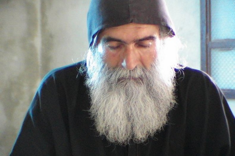 Frère Toufic, à l'ermitage de Brad / © DR J-C Antakli.