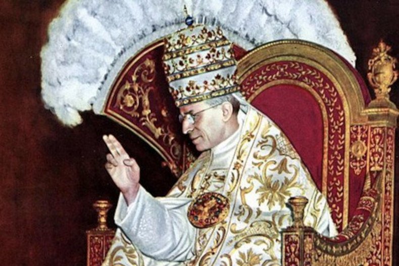 Le pape Pie XII dans les années 1950. / © CC0/wikimedia/Joachim Specht 