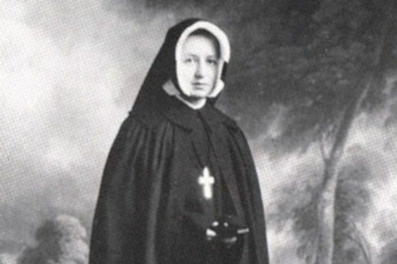 Dina Bélanger le jour de sa profession religieuse, le 15 août 1923. / © CC0/wikimedia
