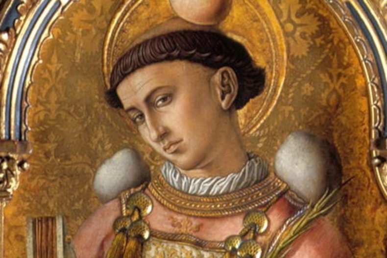 Saint Étienne, retable de Carlo Crivelli, 1476. /© CC0/wikimedia