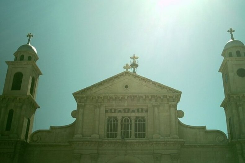 Église de la Sainte-Croix (Damas) / © Aziz1005, Public domain, via Wikimedia Commons.