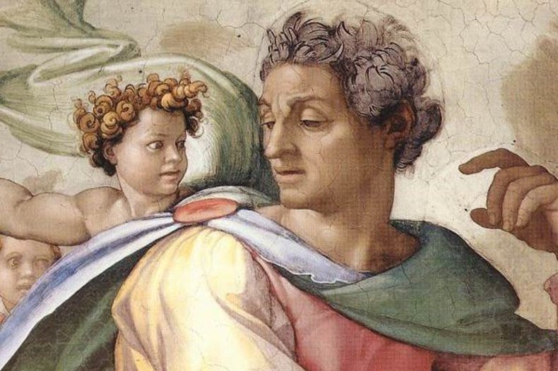 Isaías (detalle), Miguel Ángel, 1509, Capilla Sixtina, Vaticano, Roma /© CC0/wikimedia