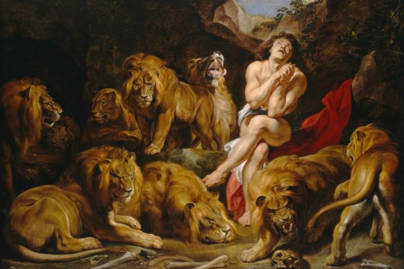 Daniel dans la fosse aux lions, Rubens, 1614-1616, National Gallery of Art, Washingotn / © CC0/wikimedia