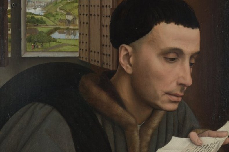 Saint Yves par Rogier van der Weyden (XVe siècle), National Gallery, Londres. /© CC0, wikimedia.