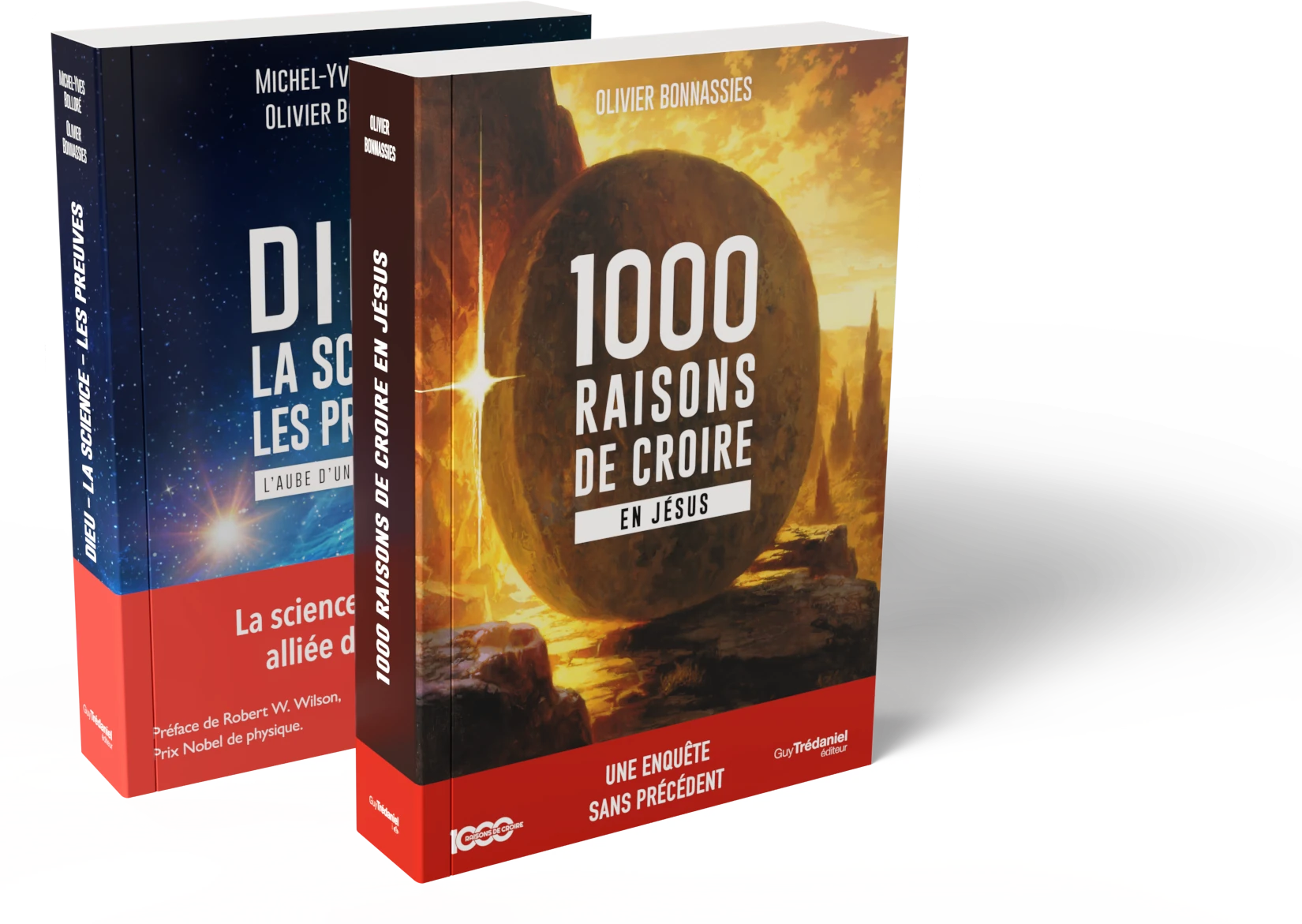 Les livres « Dieu, la science, les preuves » et « 1000 raisons de croire en Jésus »